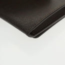 LOUIS VUITTON Taiga Envelope Carte De Visite Case Grizzly M30928 LV Auth 99226V-16