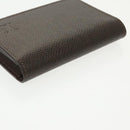 LOUIS VUITTON Taiga Envelope Carte De Visite Case Grizzly M30928 LV Auth 99226V-5