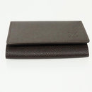 LOUIS VUITTON Taiga Envelope Carte De Visite Case Grizzly M30928 LV Auth 99226V-6