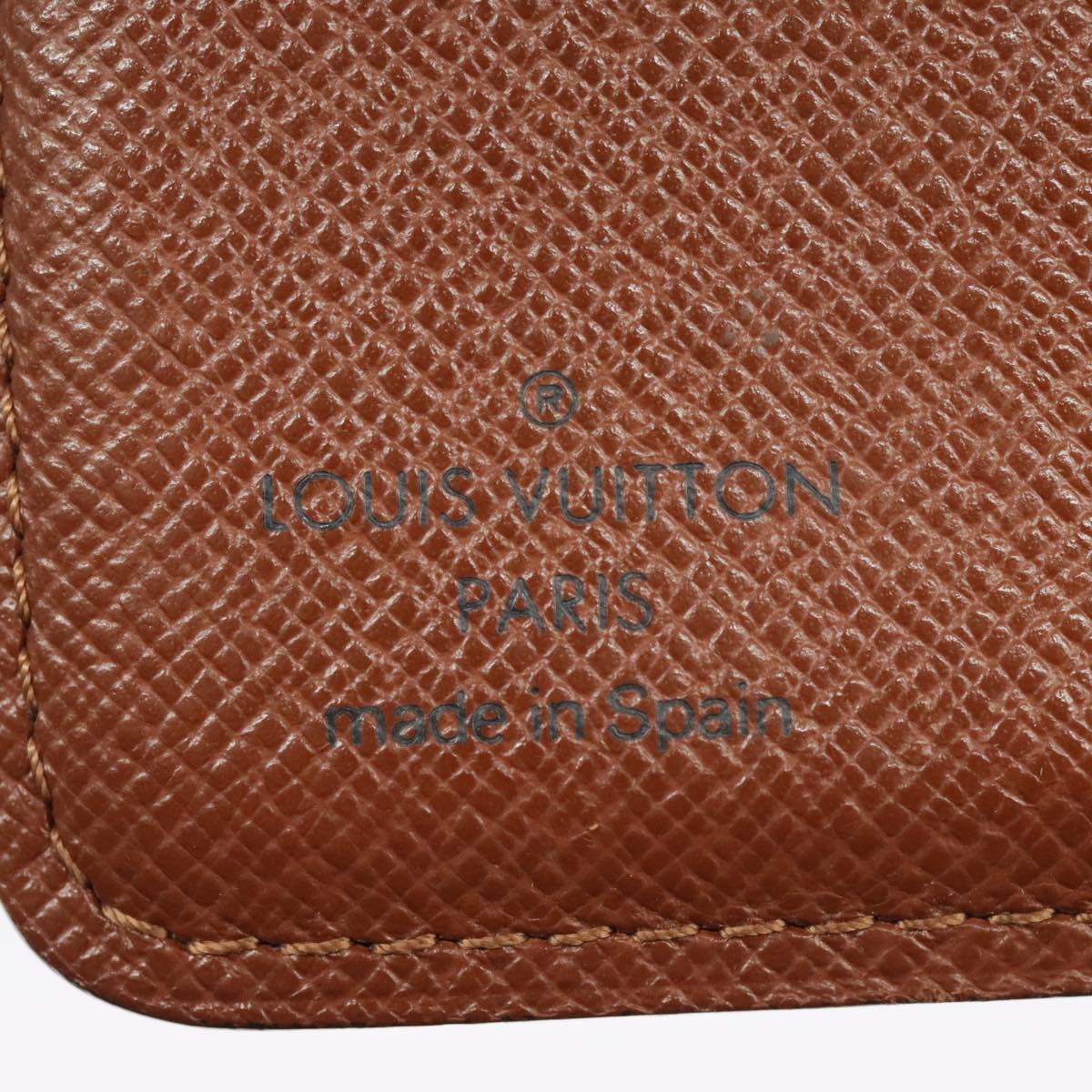 LOUIS VUITTON Monogram Compact Zip Wallet M61667 LV Auth 99231