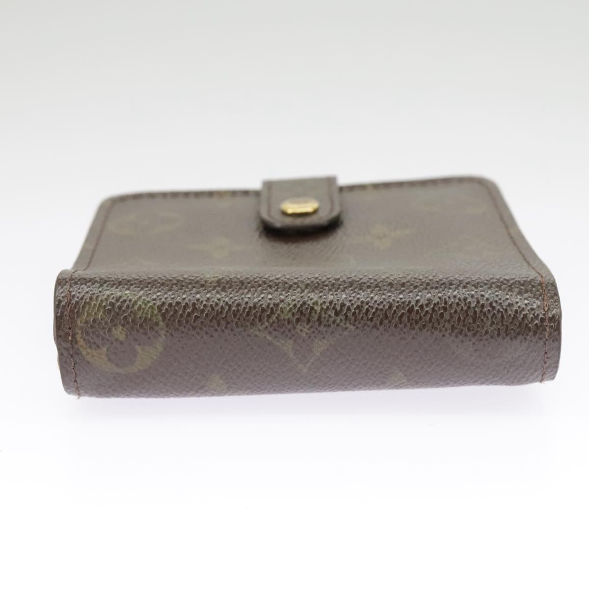 LOUIS VUITTON Monogram Compact Zip Wallet M61667 LV Auth 99231