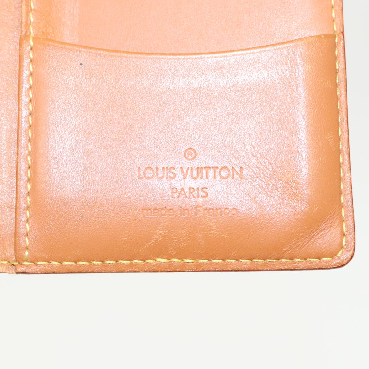 LOUIS VUITTON Nomad Organizer De Poch Card Case Brown M85011 LV Auth 99236