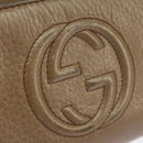 GUCCI Interlocking Wallet Leather Brown Auth 99239-7