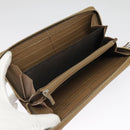 GUCCI Interlocking Wallet Leather Brown Auth 99239-10
