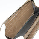 GUCCI Interlocking Wallet Leather Brown Auth 99239-19