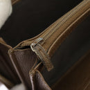 GUCCI Interlocking Wallet Leather Brown Auth 99239-21