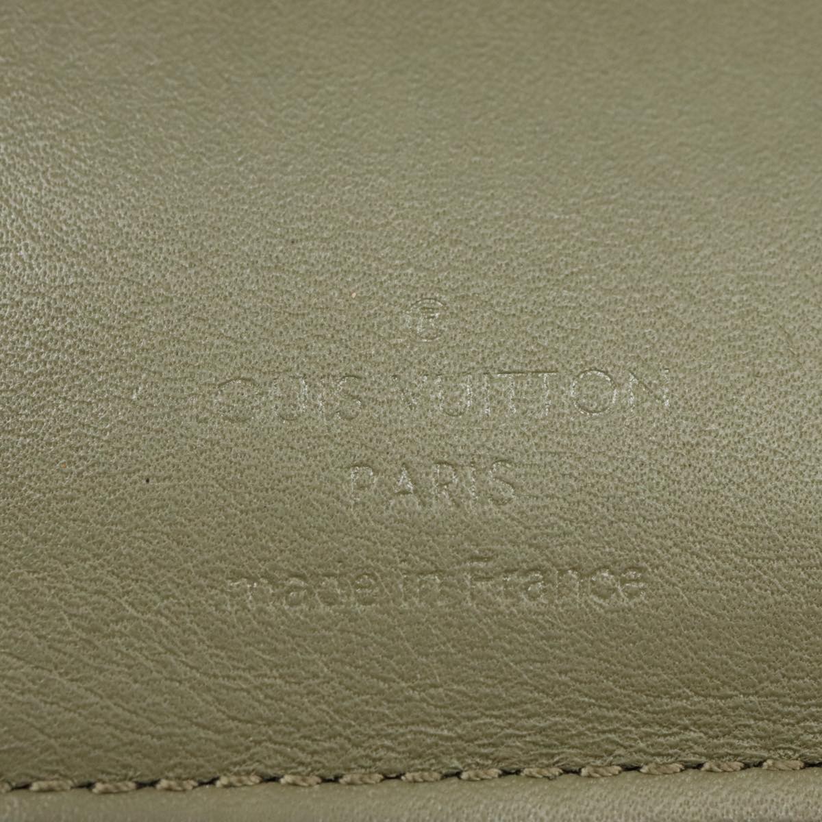 LOUIS VUITTON Damier Graphite Portefeuille Brazza Long Wallet N62665 Auth 99242