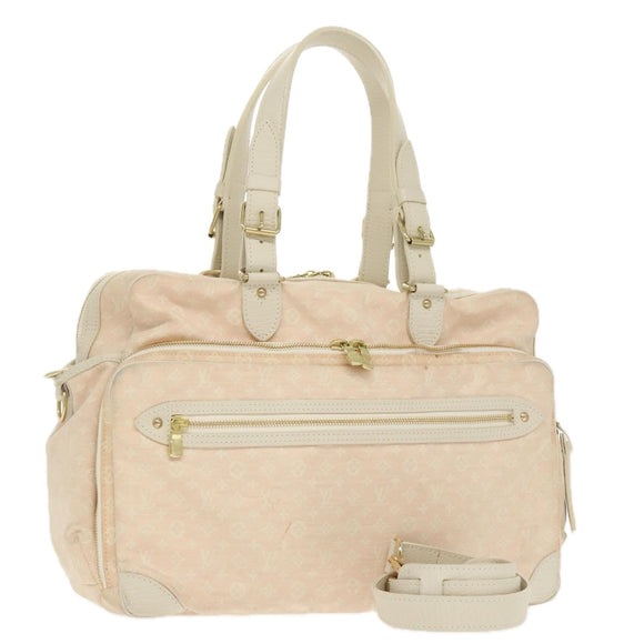 LOUIS VUITTON Monogram Mini Lin Sac Arange Schoudertas Rose M95255 Auth 99244
