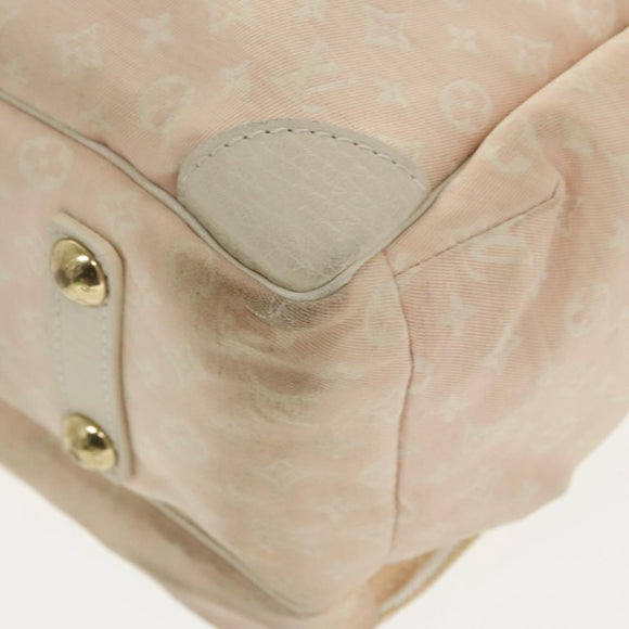 LOUIS VUITTON Monogram Mini Lin Sac Arange Schoudertas Rose M95255 Auth 99244