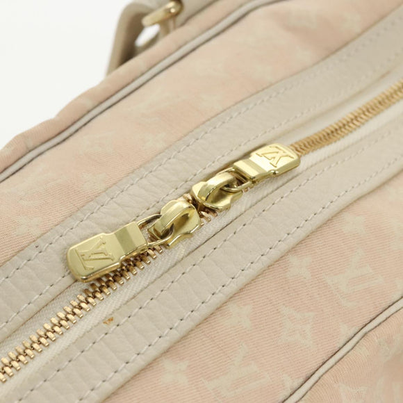 LOUIS VUITTON Monogram Mini Lin Sac Arange Schoudertas Rose M95255 Auth 99244