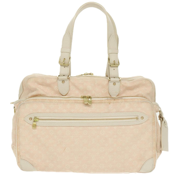 LOUIS VUITTON Monogram Mini Lin Sac Arange Schoudertas Rose M95255 Auth 99244