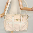 LOUIS VUITTON Monogram Mini Lin Sac Arange Shoulder Bag Rose M95255 Auth 99244-30