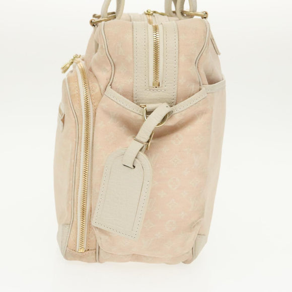 LOUIS VUITTON Monogram Mini Lin Sac Arange Schoudertas Rose M95255 Auth 99244