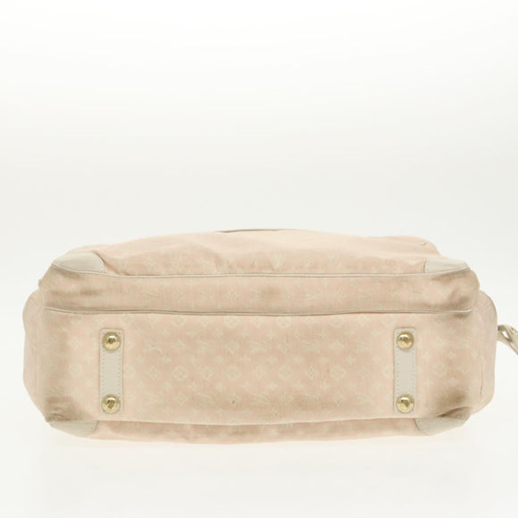 LOUIS VUITTON Monogram Mini Lin Sac Arange Shoulder Bag Rose M95255 Auth 99244