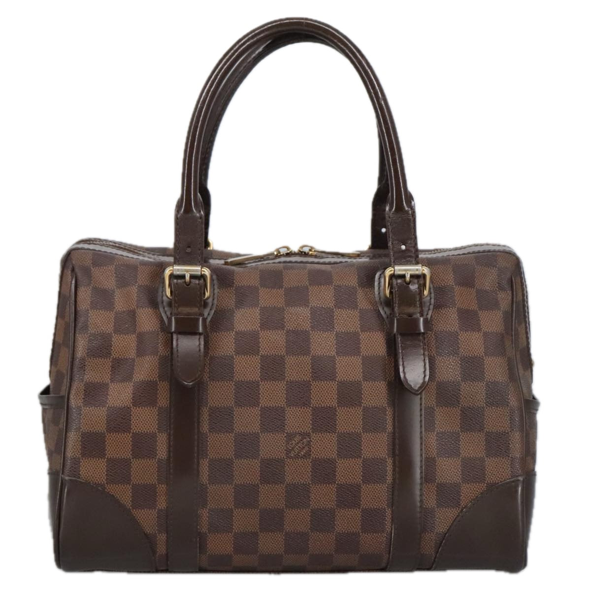 LOUIS VUITTON Damier Ebene Berkeley Hand Bag N52000 LV Auth 99247 - 0