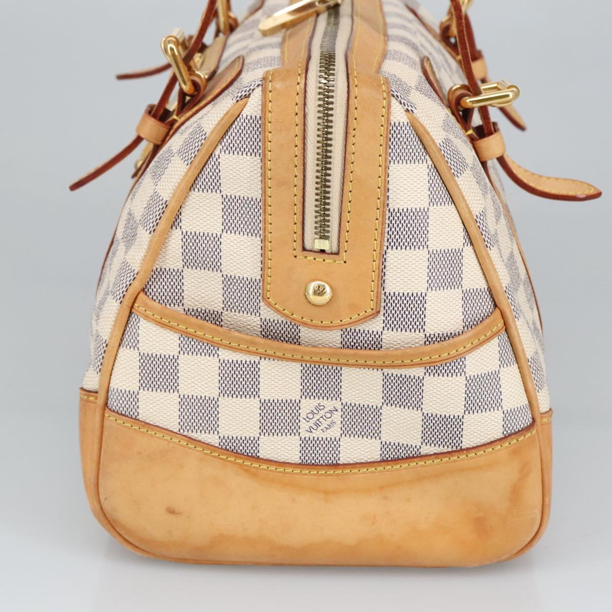 LOUIS VUITTON Damier Azur Berkeley Hand Bag N52001 LV Auth 99248