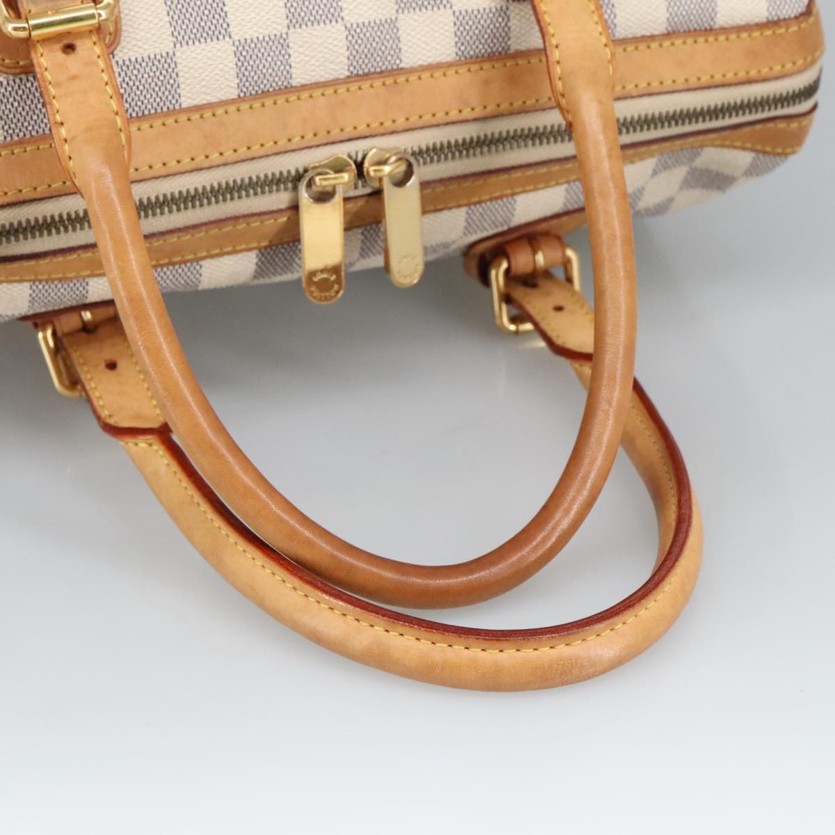 LOUIS VUITTON Damier Azur Berkeley Hand Bag N52001 LV Auth 99248