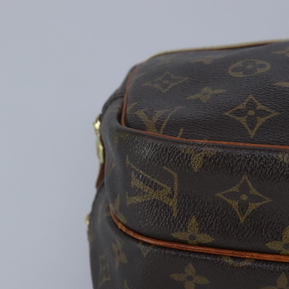 LOUIS VUITTON Monogram Reporter PM Shoulder Bag M45254 LV Auth 99251