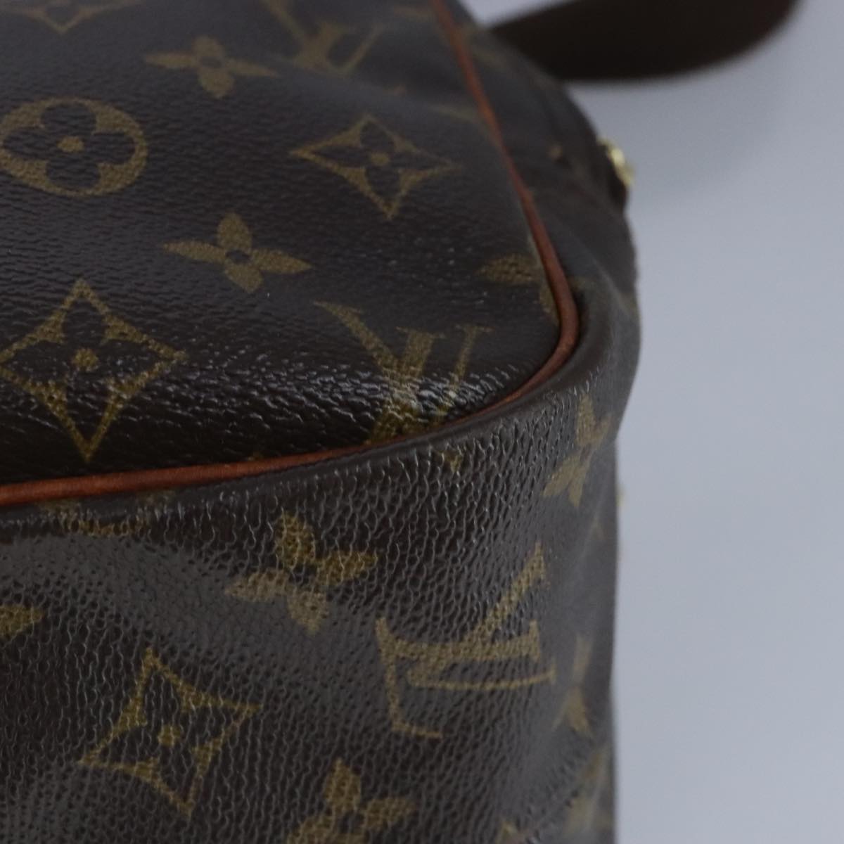 LOUIS VUITTON Monogram Reporter PM Shoulder Bag M45254 LV Auth 99251