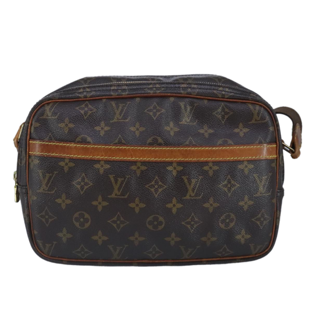 LOUIS VUITTON Monogram Reporter PM Shoulder Bag M45254 LV Auth 99251 - 0