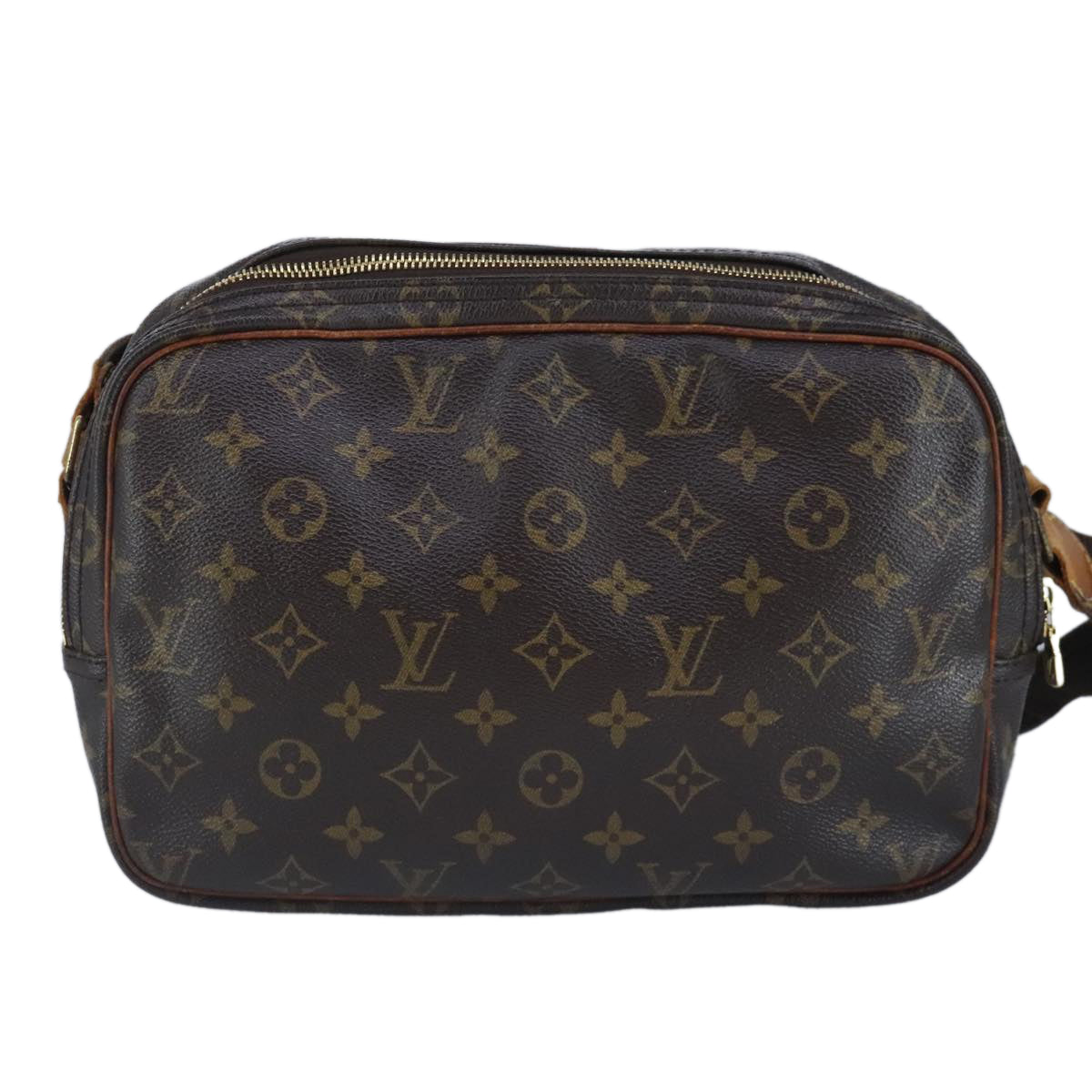 LOUIS VUITTON Monogram Reporter PM Shoulder Bag M45254 LV Auth 99251