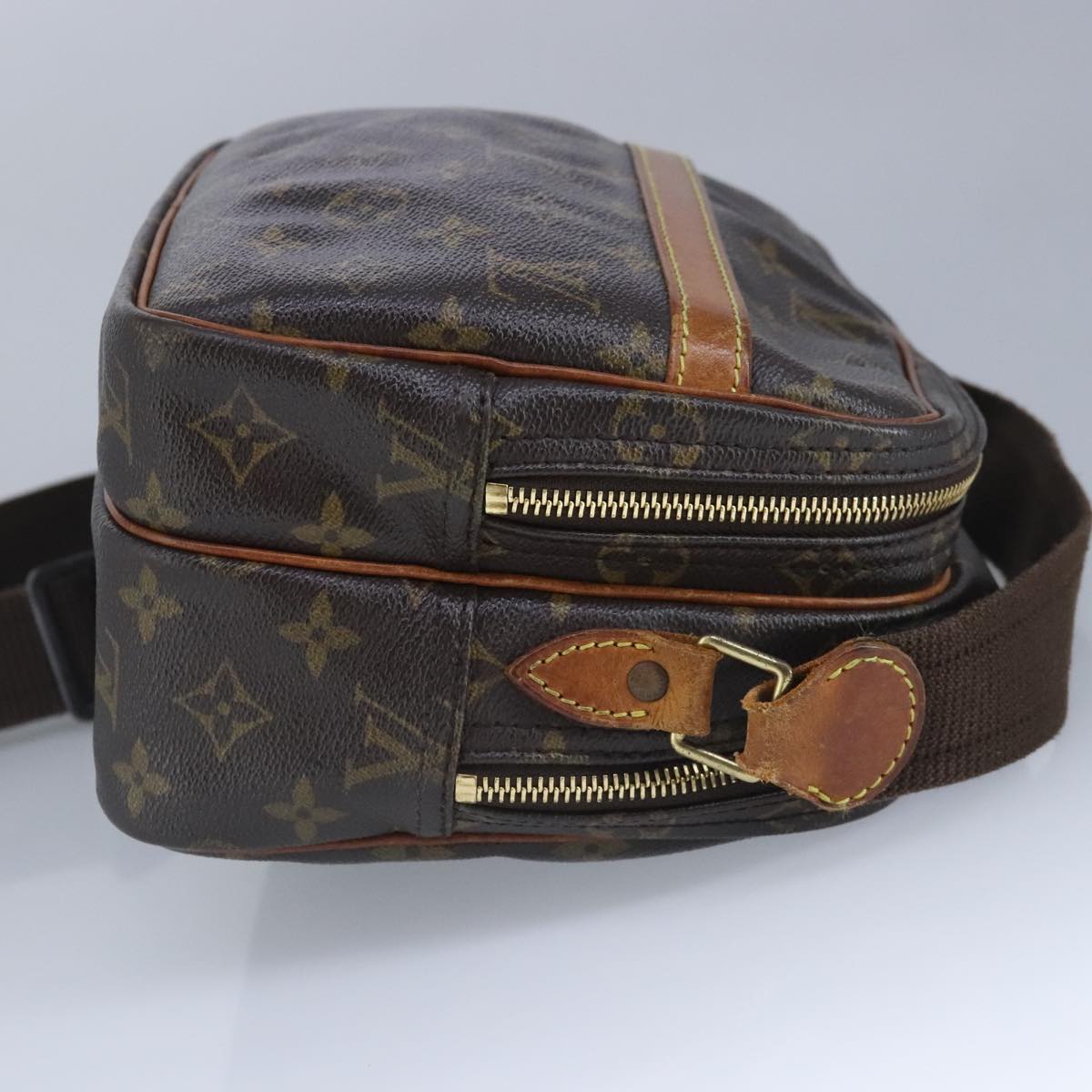 LOUIS VUITTON Monogram Reporter PM Shoulder Bag M45254 LV Auth 99251