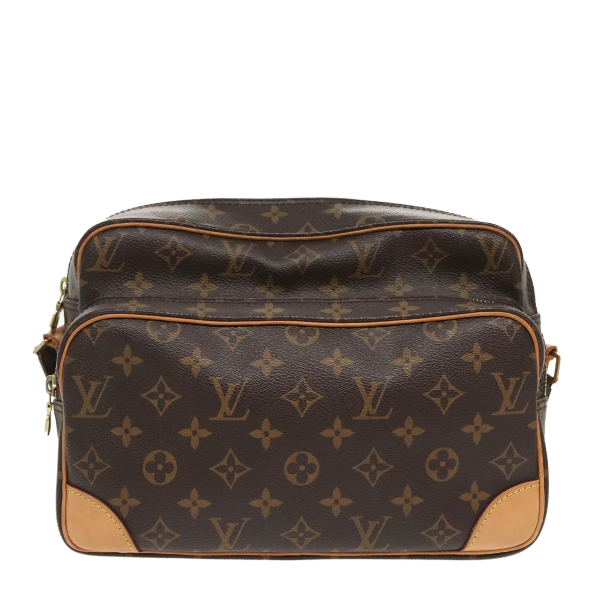 LOUIS VUITTON Monogram Nile Shoulder Bag M45244 LV Auth 99253