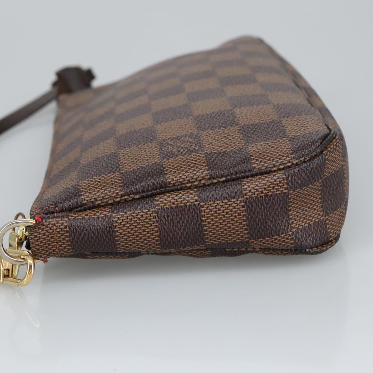 LOUIS VUITTON Damier Ebene Pochette Accessoires Pouch N41206 LV Auth 99254