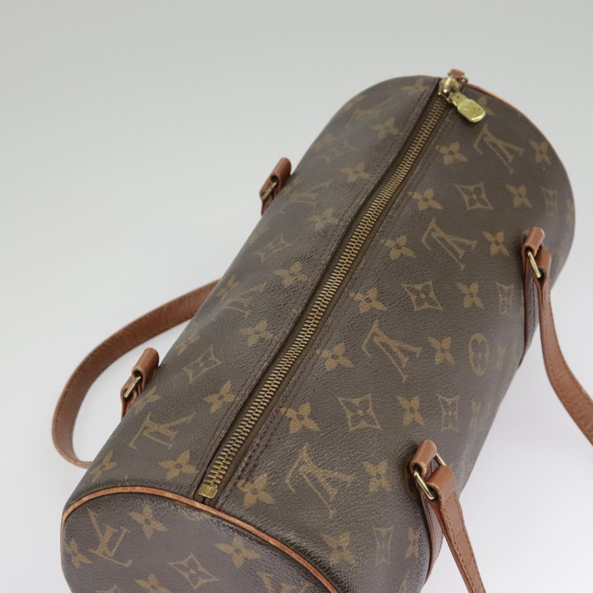 LOUIS VUITTON Monogram Papillon 30 Hand Bag M51385 LV Auth 99259