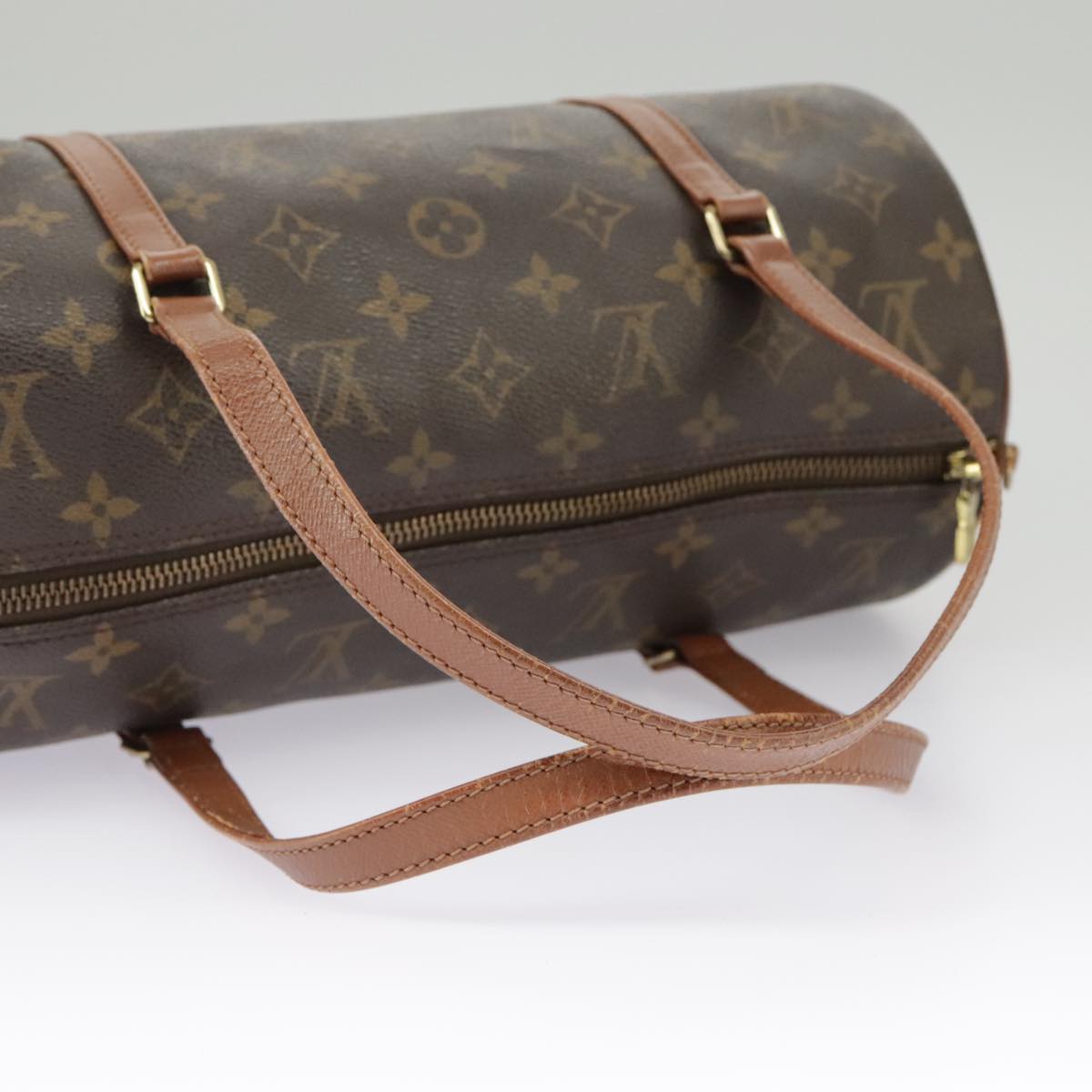 LOUIS VUITTON Monogram Papillon 30 Hand Bag M51385 LV Auth 99259