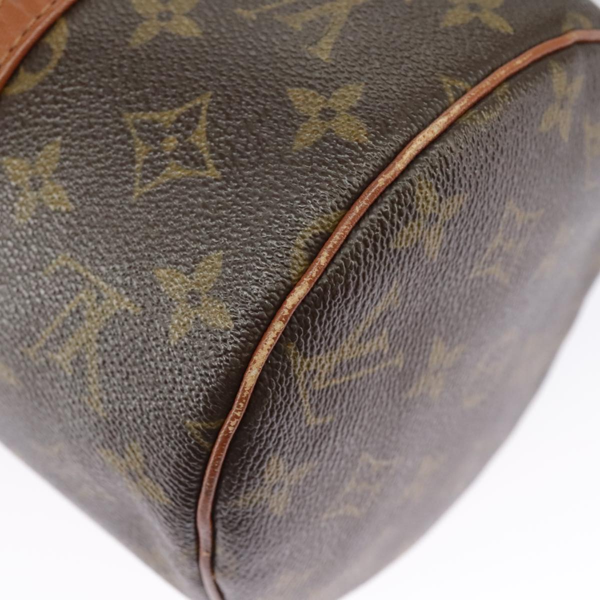 LOUIS VUITTON Monogram Papillon 30 Hand Bag M51385 LV Auth 99260