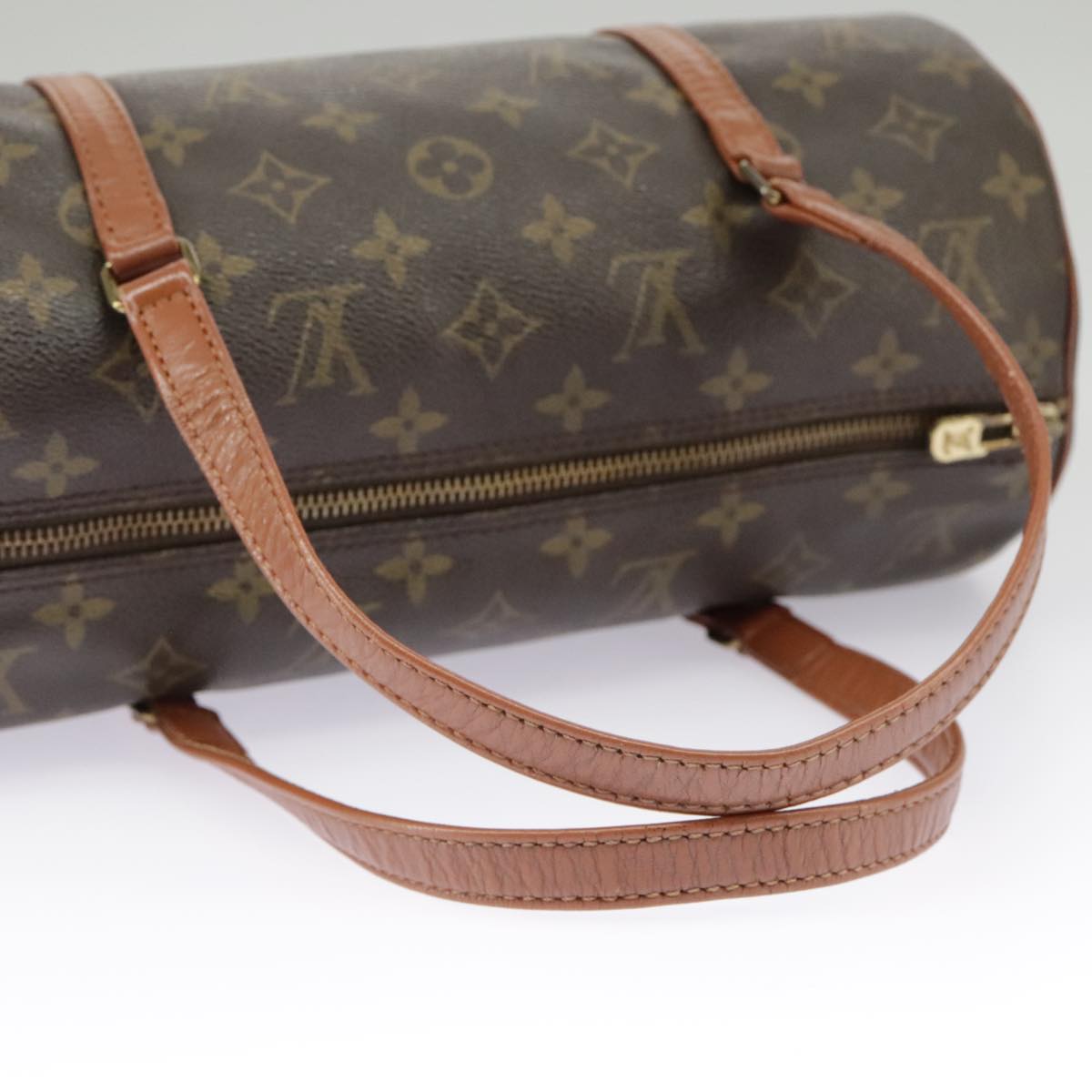 LOUIS VUITTON Monogram Papillon 30 Hand Bag M51385 LV Auth 99260