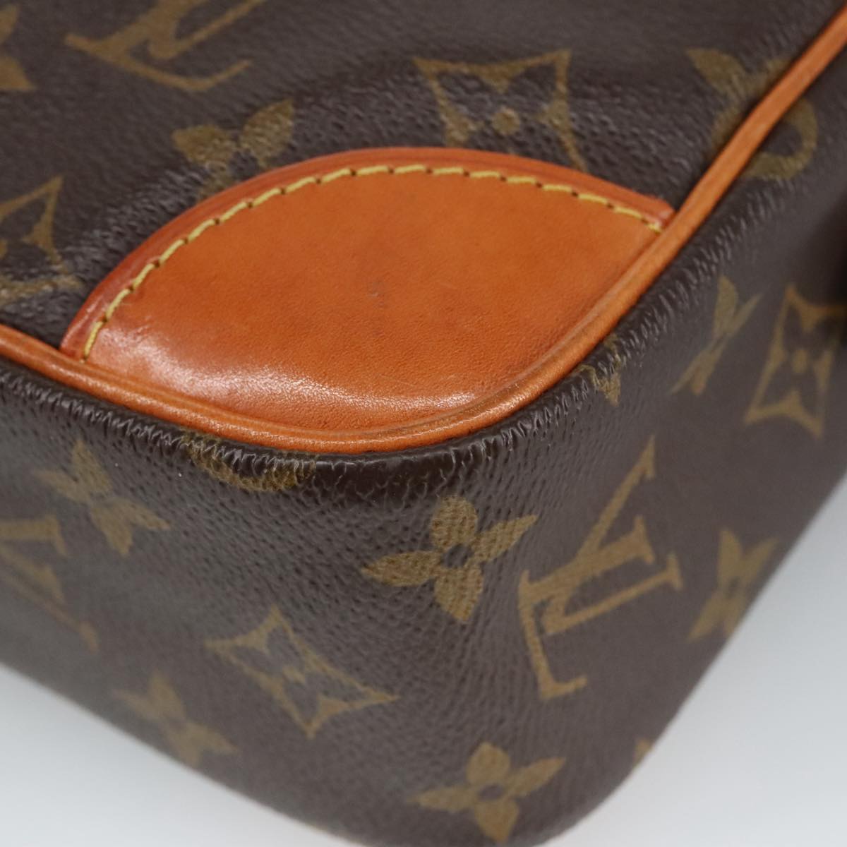 LOUIS VUITTON Monogram Compiegne 28 Clutch Bag M51845 LV Auth 99261