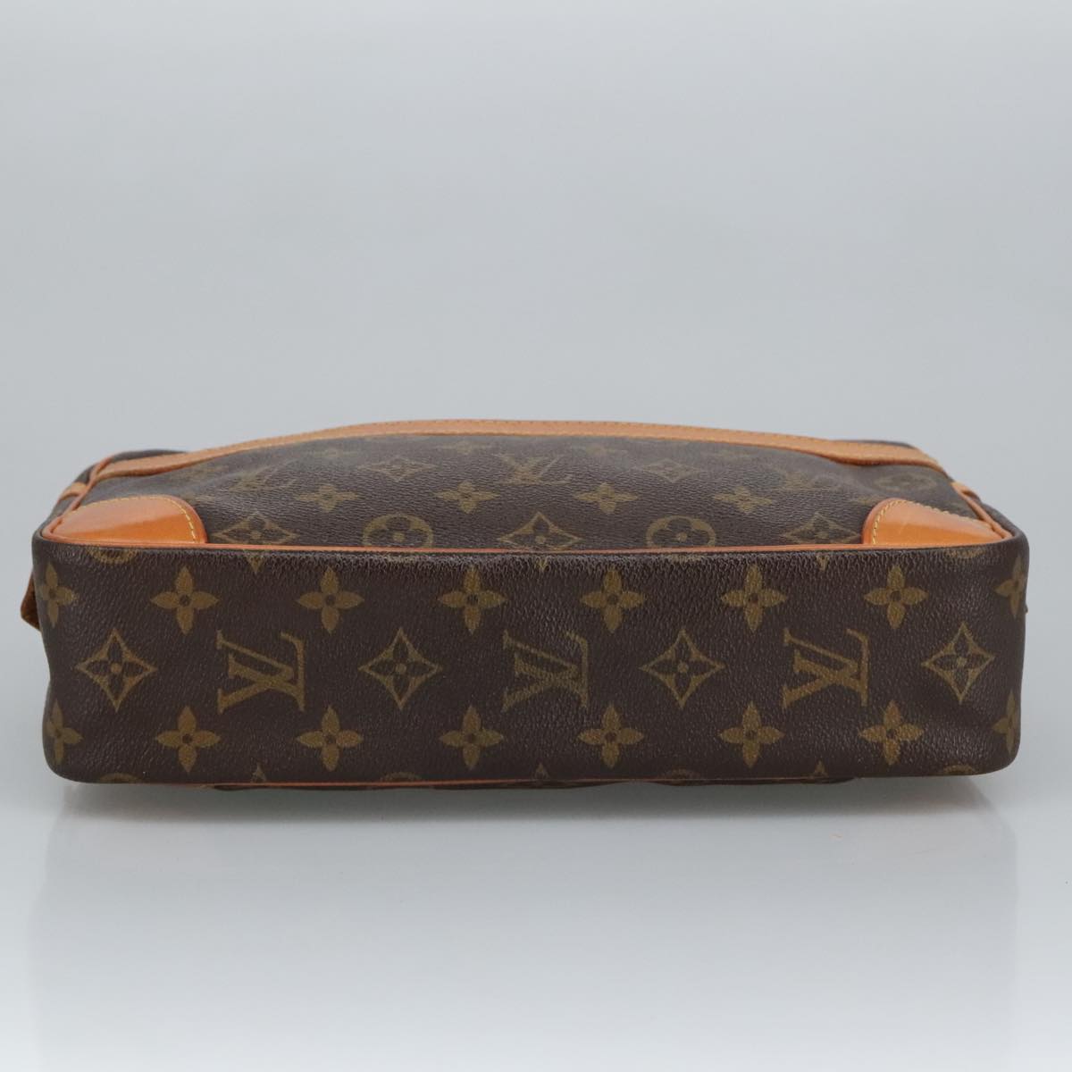 LOUIS VUITTON Monogram Compiegne 28 Clutch Bag M51845 LV Auth 99261