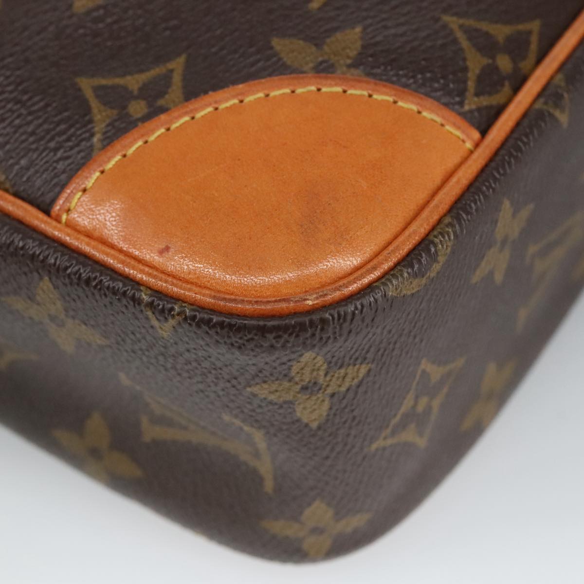 LOUIS VUITTON Monogram Compiegne 28 Clutch Bag M51845 LV Auth 99261