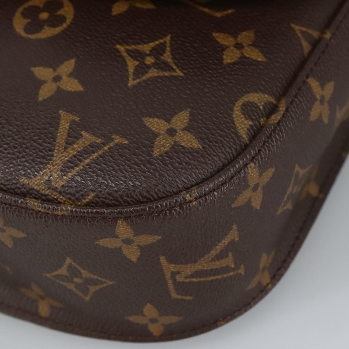 LOUIS VUITTON Monogram Saint Cloud GM Shoulder Bag M51242 LV Auth 99269