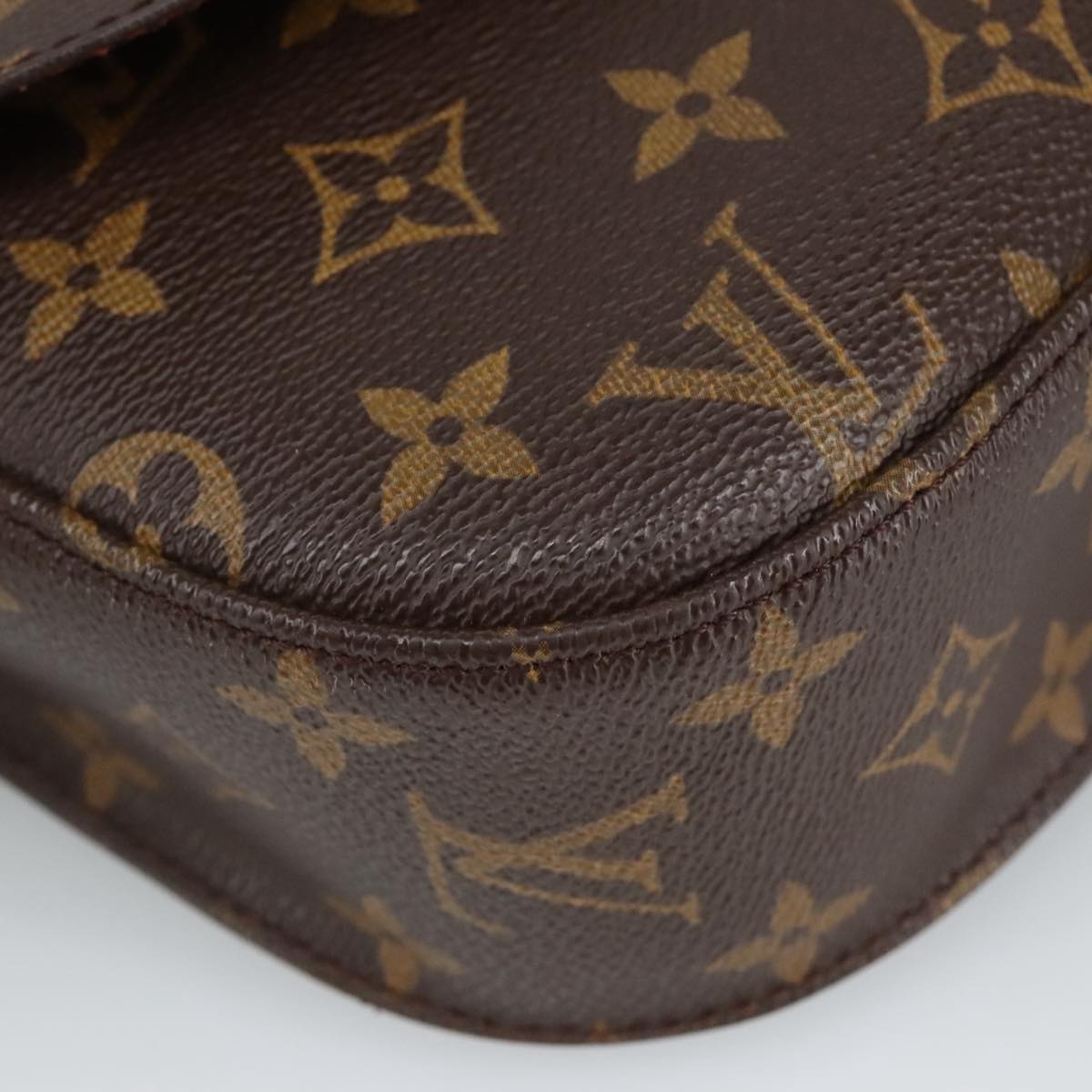 LOUIS VUITTON Monogram Saint Cloud GM Shoulder Bag M51242 LV Auth 99269