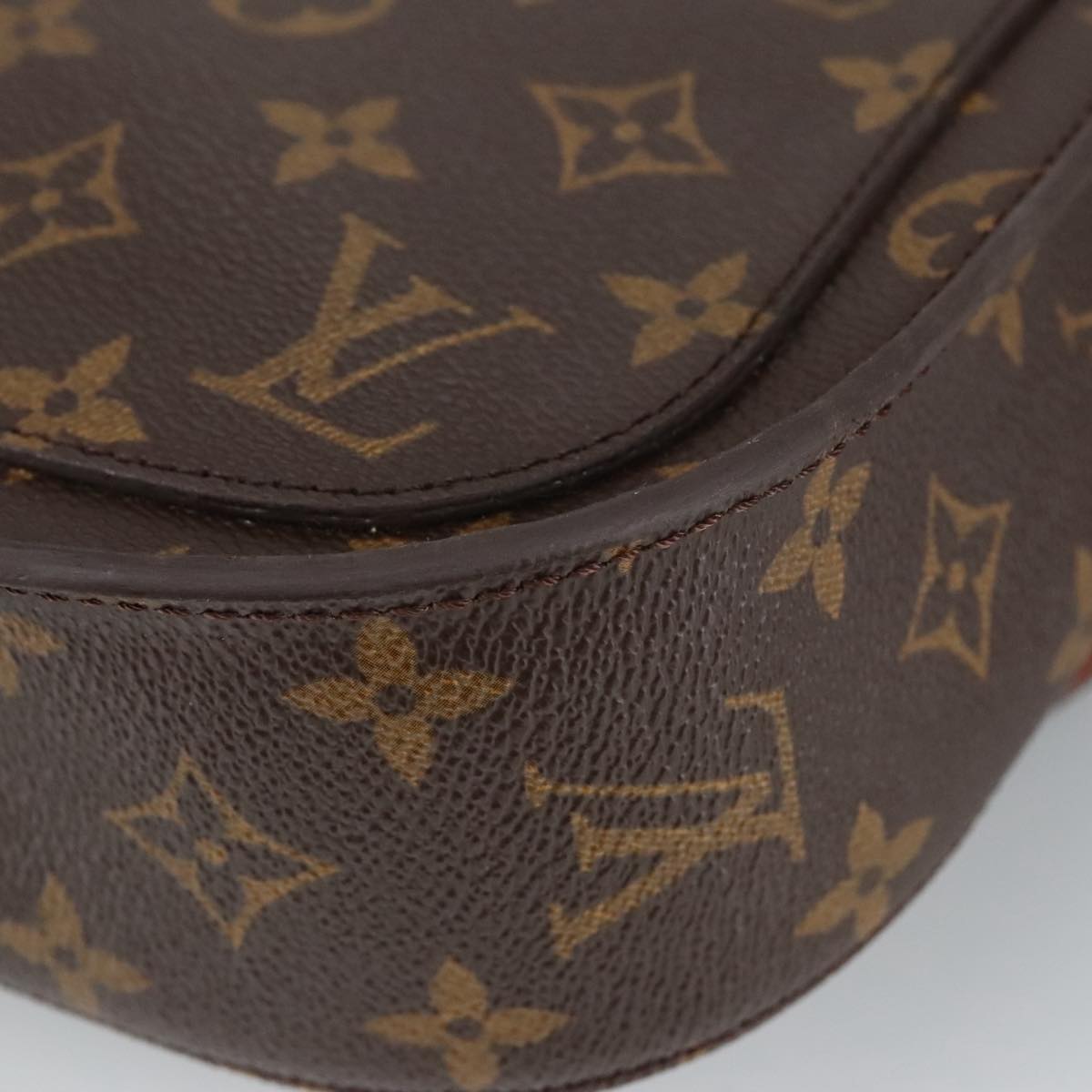 LOUIS VUITTON Monogram Saint Cloud GM Shoulder Bag M51242 LV Auth 99269