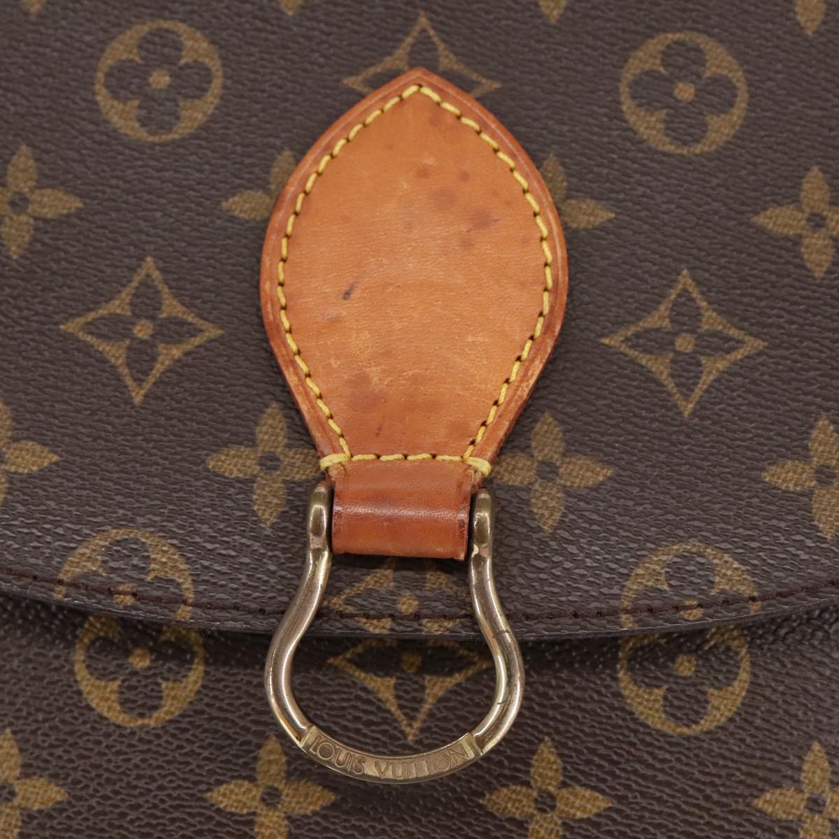 LOUIS VUITTON Monogram Saint Cloud GM Shoulder Bag M51242 LV Auth 99269