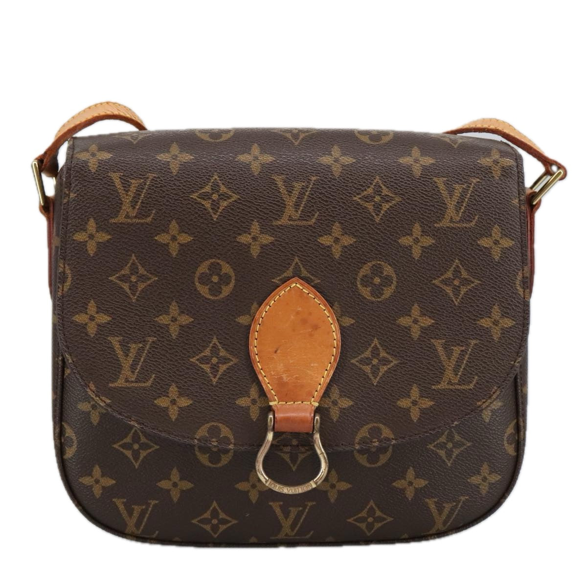 LOUIS VUITTON Monogram Saint Cloud GM Shoulder Bag M51242 LV Auth 99269 - 0