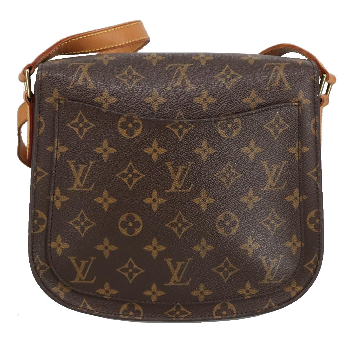 LOUIS VUITTON Monogram Saint Cloud GM Shoulder Bag M51242 LV Auth 99269