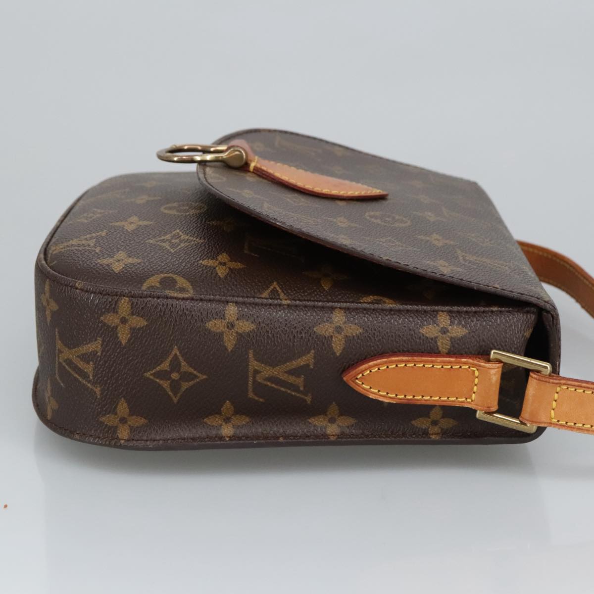 LOUIS VUITTON Monogram Saint Cloud GM Shoulder Bag M51242 LV Auth 99269