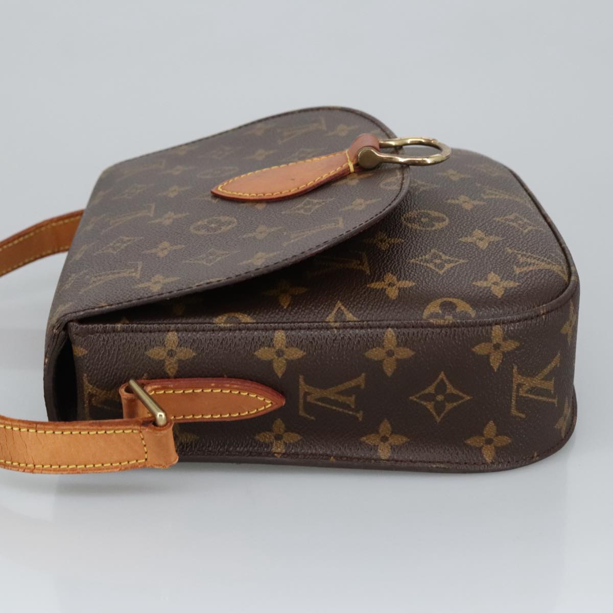 LOUIS VUITTON Monogram Saint Cloud GM Shoulder Bag M51242 LV Auth 99269