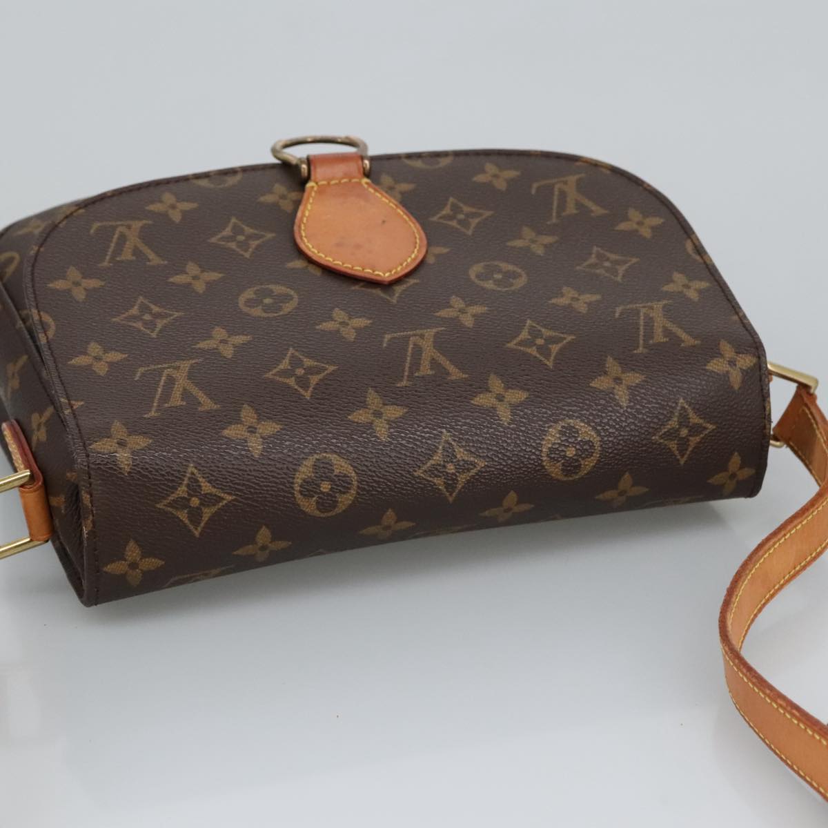 LOUIS VUITTON Monogram Saint Cloud GM Shoulder Bag M51242 LV Auth 99269