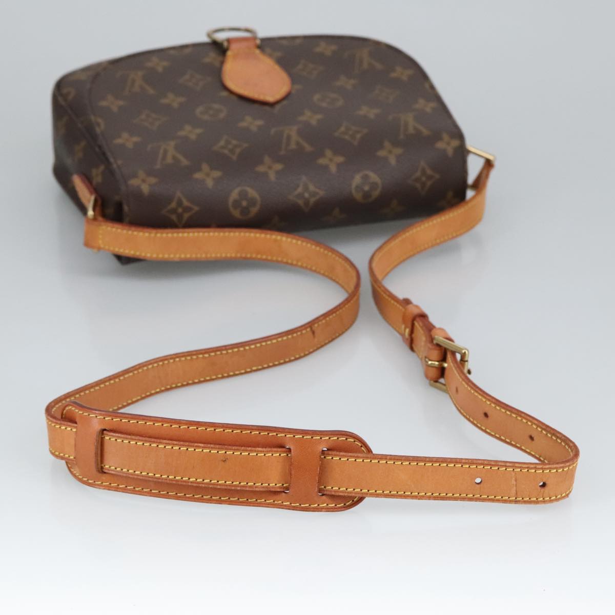 LOUIS VUITTON Monogram Saint Cloud GM Shoulder Bag M51242 LV Auth 99269