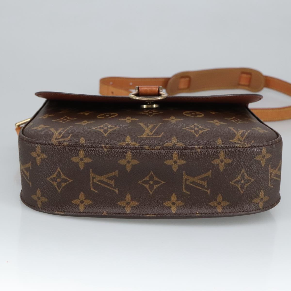 LOUIS VUITTON Monogram Saint Cloud GM Shoulder Bag M51242 LV Auth 99269