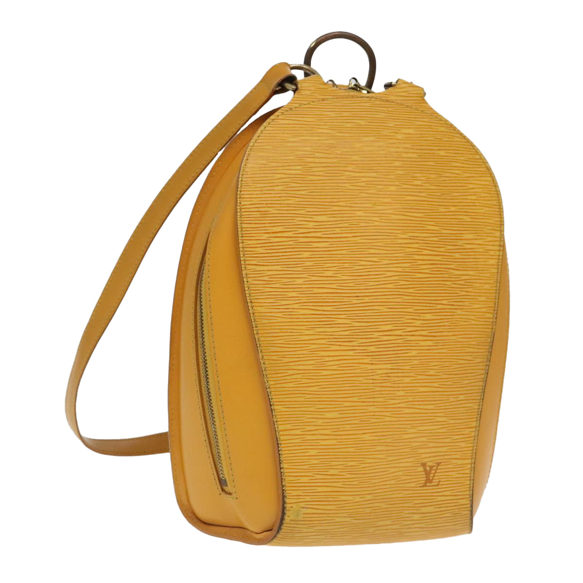 LOUIS VUITTON Epi Mabillon Backpack Yellow M52239 LV Auth 99276