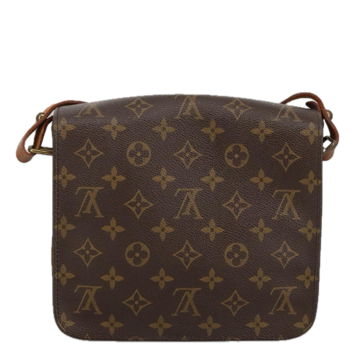 LOUIS VUITTON Monogram Cartouchiere MM Shoulder Bag M51253 LV Auth 99280 - 0