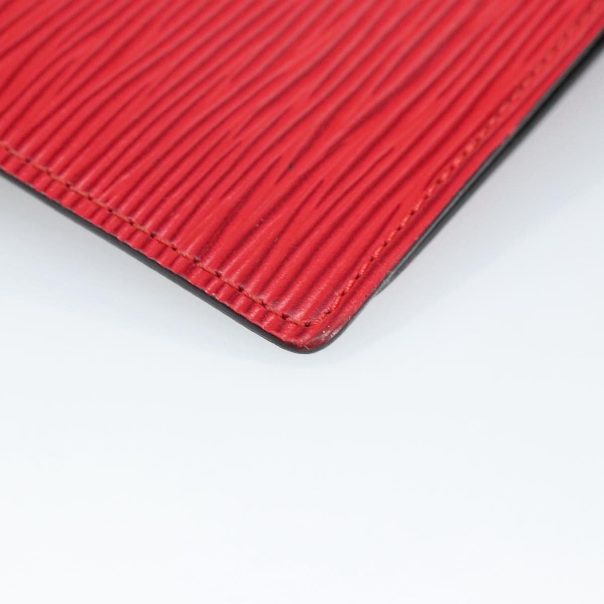 LOUIS VUITTON Epi Agenda PM Day Planner Cover Red R20057 LV Auth 99285