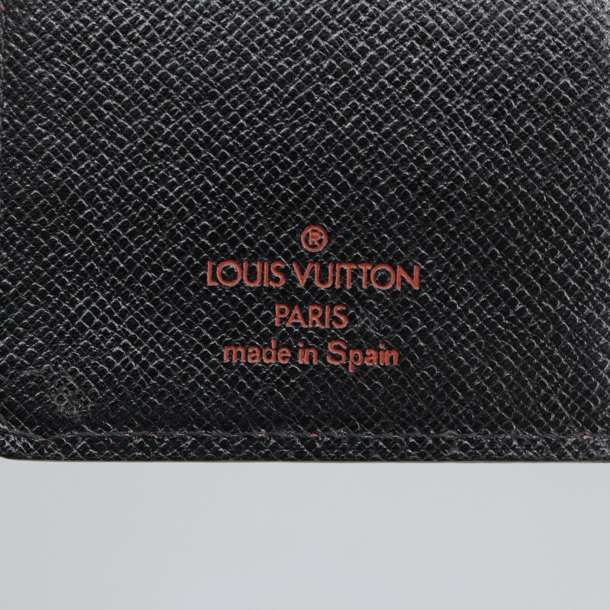 LOUIS VUITTON Epi Agenda PM Day Planner Cover Red R20057 LV Auth 99285